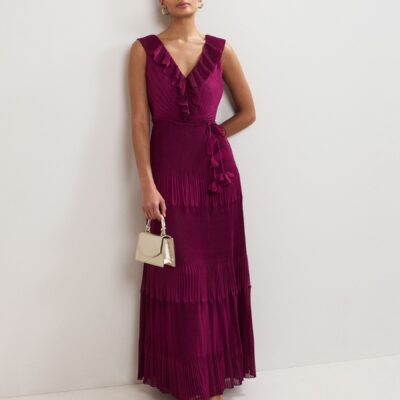 Phase Eight Red Klana Dress