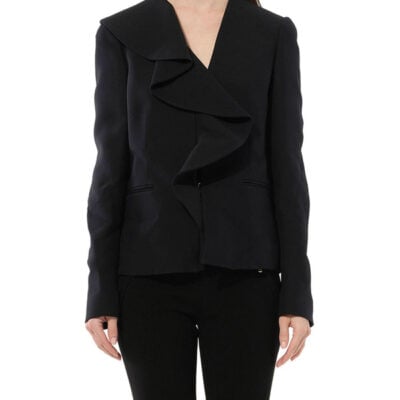 Pucci Waterfall Jacket in Black / 38