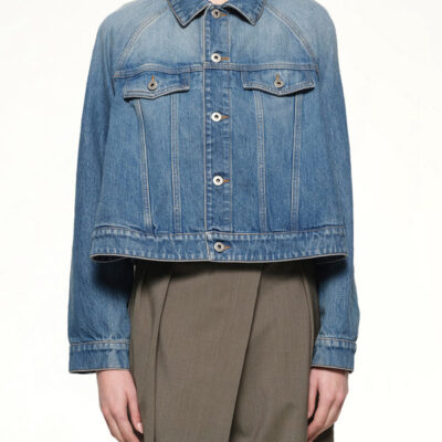 Loewe Trapeze Jacket in Denim Blue / 36