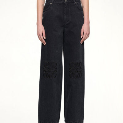 Loewe Anagram Baggy Tonal Jeans Af