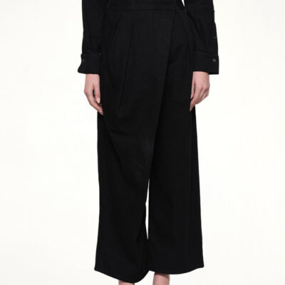Loewe Wrap Jeans Af in Black / 34