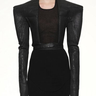 Rick Owens Tight Jacket in Black / 38