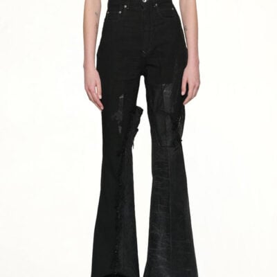 Rick Owens Bolan Bootcut in Black / 25