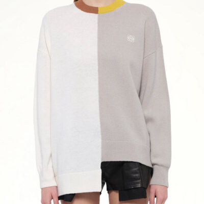 Loewe Asymmetric Sweater in Mustard/bronze / Xs