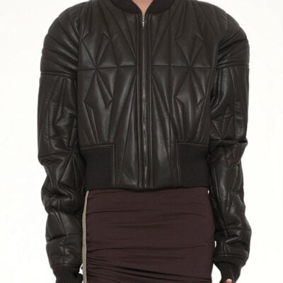 Rick Owens Rick Owens X Moncler Geocamo Cropped Jacket