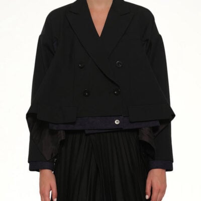 Sacai Suiting X Denim Jacket