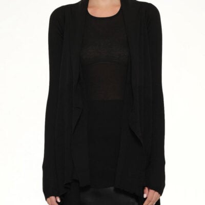 Rick Owens Long Wrap Cardigan