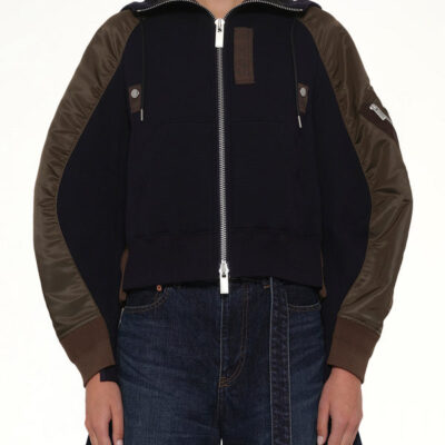 Sacai Sponge Sweat Twist Hoodie