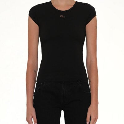 Diesel T-angie-od T-shirt in Black / Xs