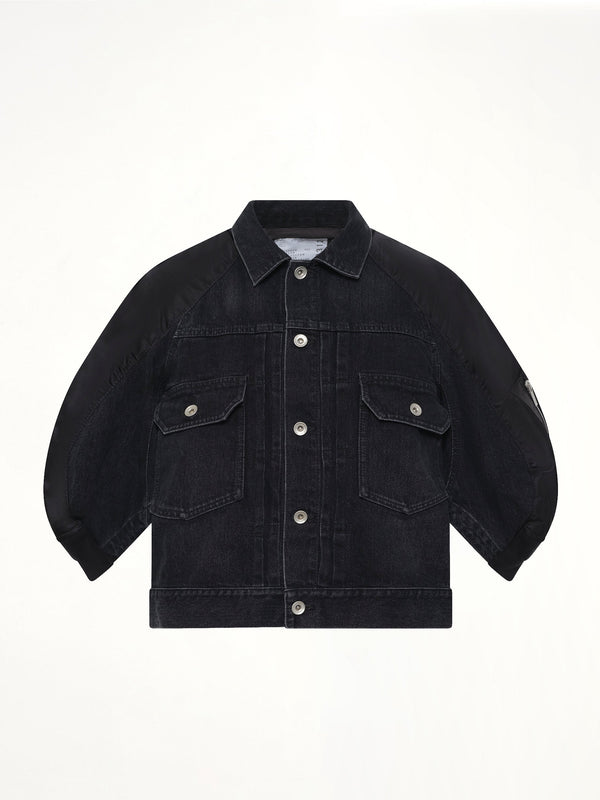 XOMARAIS_260212_IM_WOMEN_CLOTHING_JACKETS_DENIM_Denim_x_Nylon_Twill_Short_Sleeve_Jacket_in_Black_1_SCWS26061_26-08312_001_31962_2_cd2279af-dd88-4caf-9029-4725bac2d0fa.jpg