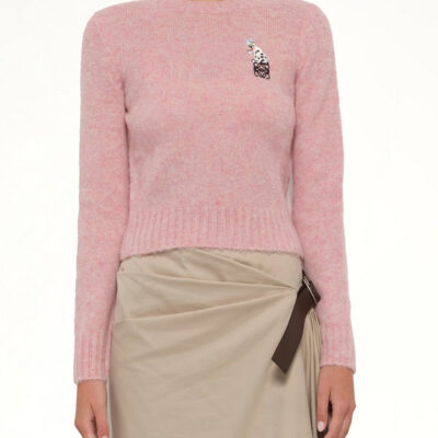 Loewe Louis Wain Sweater in Pink / S