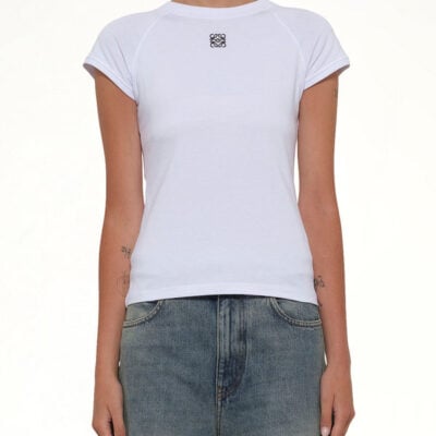 Loewe Small Fit T-shirt in White / Xs