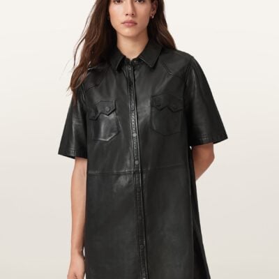 AllSaints Black Rock Dress