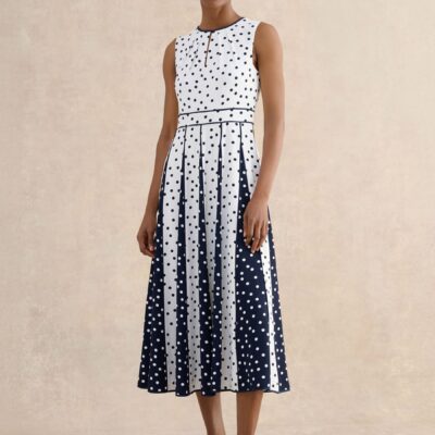 Hobbs White Petite Angelica Dress