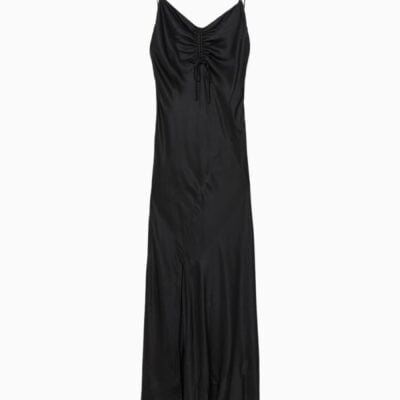 AllSaints Black Alexia Maxi Dress