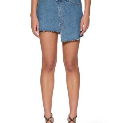 Ksubi Rap Denim Wrap Skirt Size AU 8 / W 26" Heritage