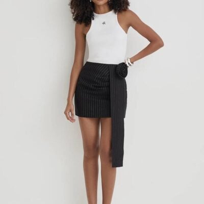 4th & Reckless Addilyn Skirt - Black Size AU 10 Black