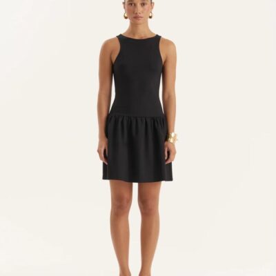 4th & Reckless Shayna Dress Size AU 12 BLACK