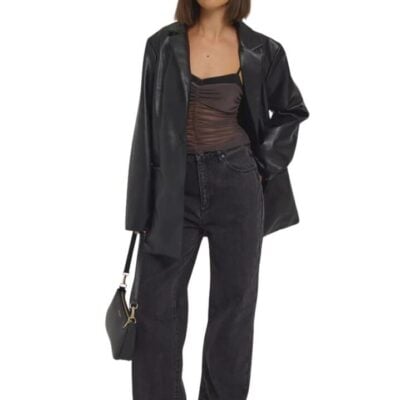 Abrand Carrie Jean Heidi Size AU 6 / W 24" Washed Black
