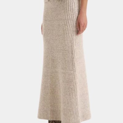 4th & Reckless Brandy skirt Size AU 10 Camel