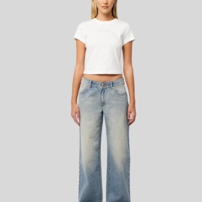 Abrand 99 Baggy Caitlin Size AU 7 / W 25" Tint Light Blue