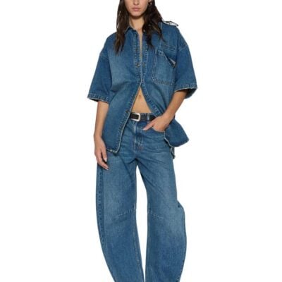 Ksubi Barrel Jean Size AU 6 / W 24" AGED
