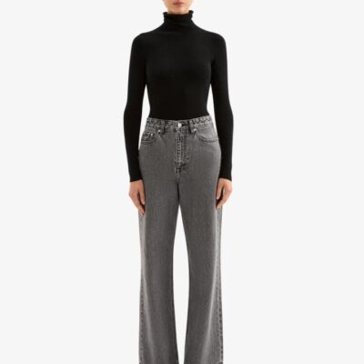 Nude Lucy Organic Relaxed Leg Jean Size 25 Graphite