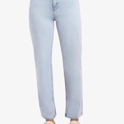 Nude Lucy Organic Split Hem Jean Size 24 Clear Blue