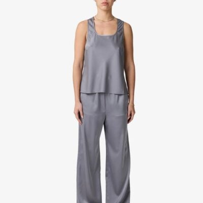 MSE Satin Pants Size L Ashphalt