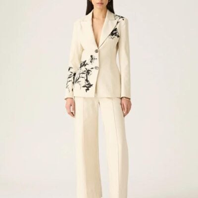 MOS The Label Lis Embroidery Blazer