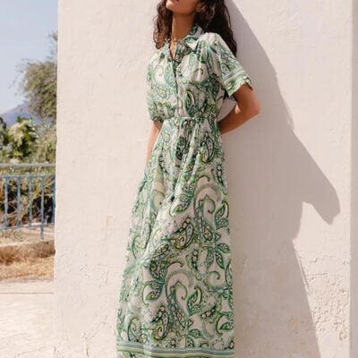 MOS The Label Tara Print Shirt Dress | MOS The Label