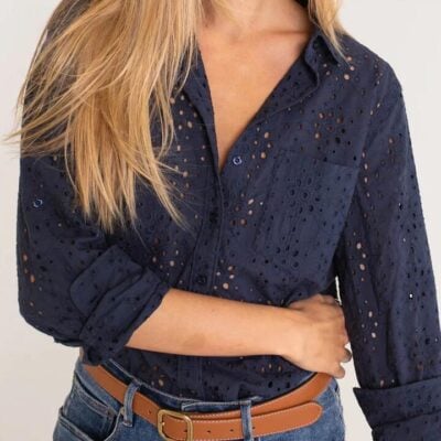HUT THE BRODERIE SHIRT