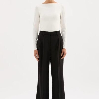 Nude Lucy Womens Rana Pant Black Size Xxs