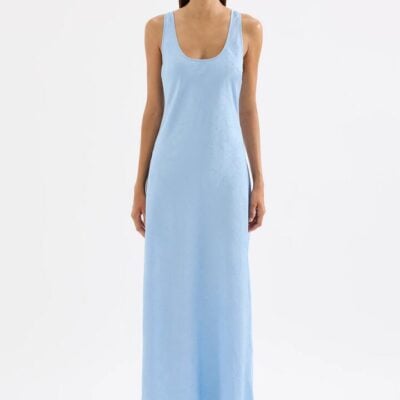Nude Lucy Womens Pandora Dress Blue Size Xxs