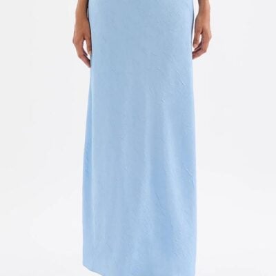 Nude Lucy Womens Pandora Maxi Skirt Blue Size Xxs
