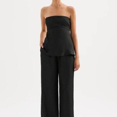 Nude Lucy Womens Pandora Pant Black Size Xxs