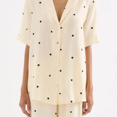 Nude Lucy Womens Xander Shirt Print Size Xxs