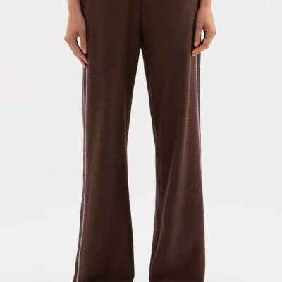 Nude Lucy Womens Sutton Pant Cotton Brown Size Xxs