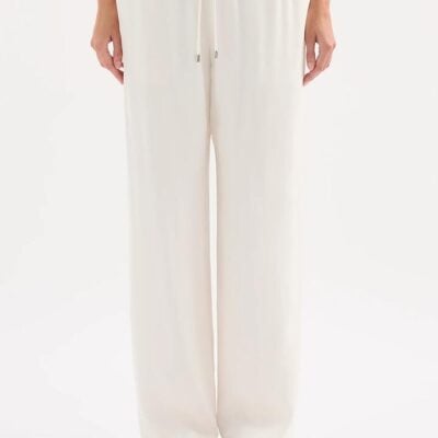 Nude Lucy Womens Elnaz Pant Viscose White Size Xxl