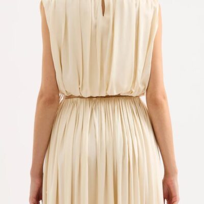 Nude Lucy Womens Cosette Top Cream Size Xxl