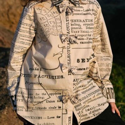 Circular BY M.a Dainty Notebook Shirt