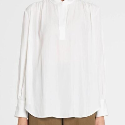 Mela Purdie Frill Neck Blouse
