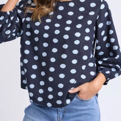 ELM DOTTY TOP