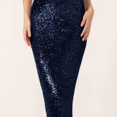 Sacha Drake Sequin Pencil Skirt