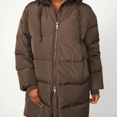 Mos Mosh Nova Puffa Jacket — Chocolate
