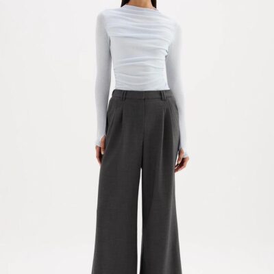 Nude Lucy Womens Ivon Pant Grey Size Xxs