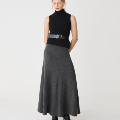 FORCAST Gina A-line Knit Skirt