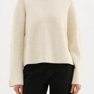 Nude Lucy Womens Zoe Knit Cream Size Xxs