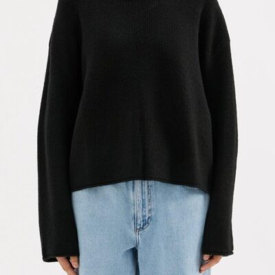 Nude Lucy Womens Zoe Knit Black Size Xxs