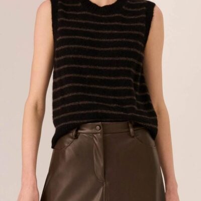 Pol Carmel Striped Vest